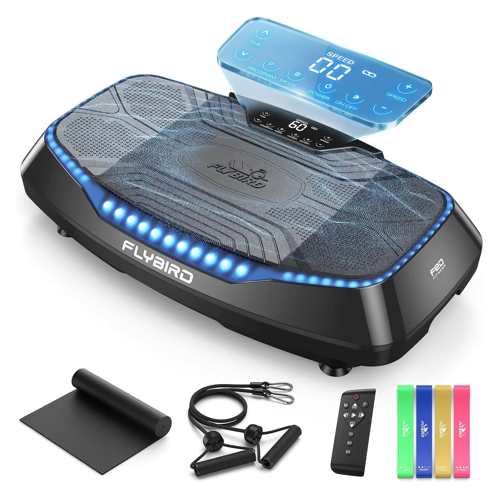 FLYBIRD 4D X-Large Vibration Plate